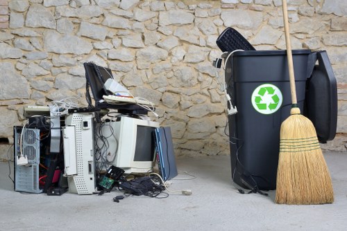 Rubbish disposal methods in London